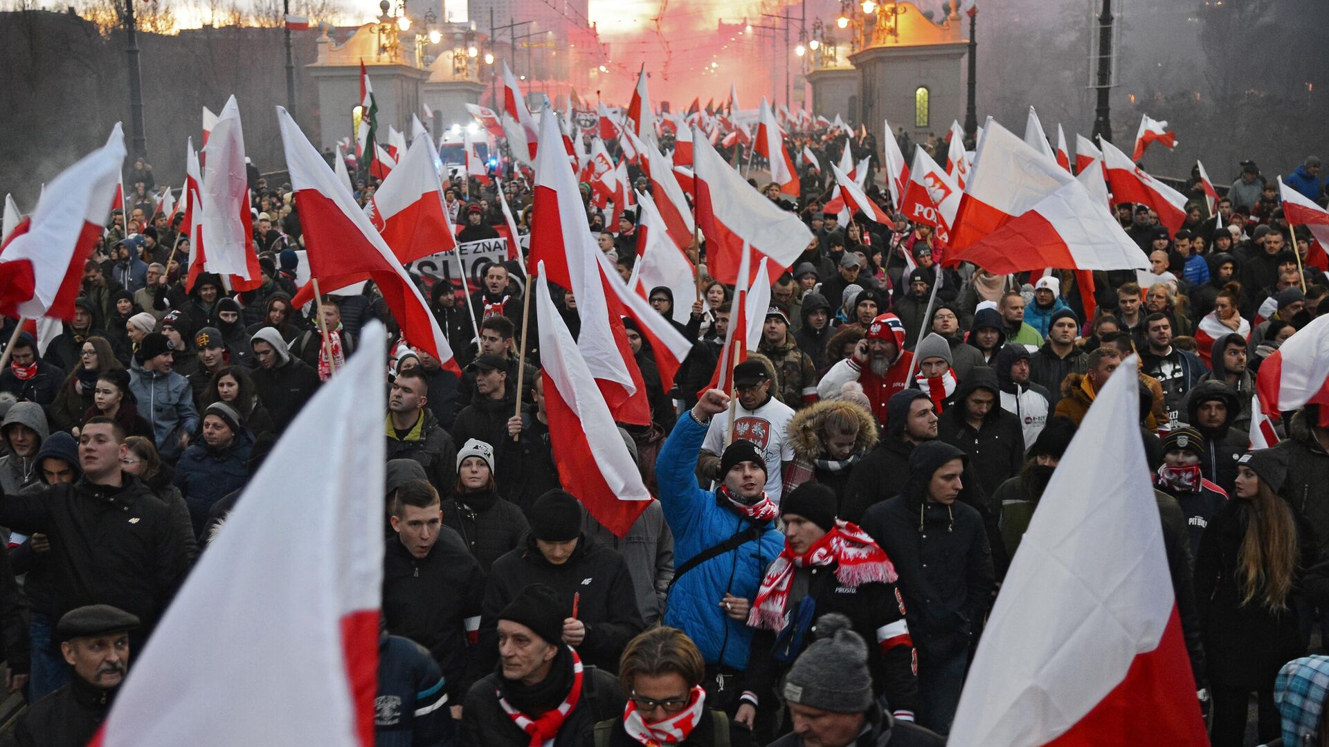 Марш в Варшаве по случаю Дня независимости - РИА Новости, 1920, 31.10.2022