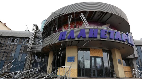 Ворошиловский и Калининский районы Донецка подверглись обстрелу