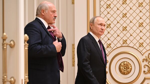 Рабочий визит президента РФ В. Путина в Белоруссию