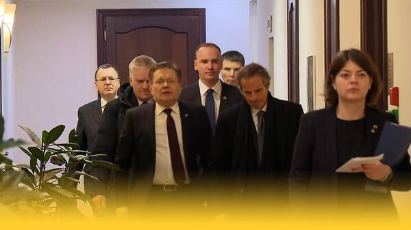 Что будет с Запорожской АЭС: видео со встречи глав Росатома и МАГАТЭ. Видео