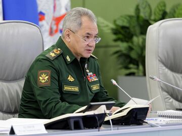 Селекторное совещание в Министерстве обороны РФ