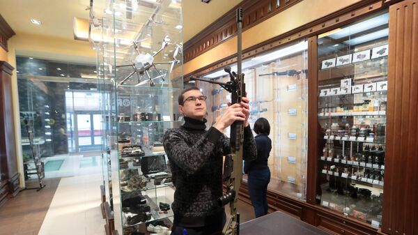 Продажа оружия в одном из магазинов ORSIS