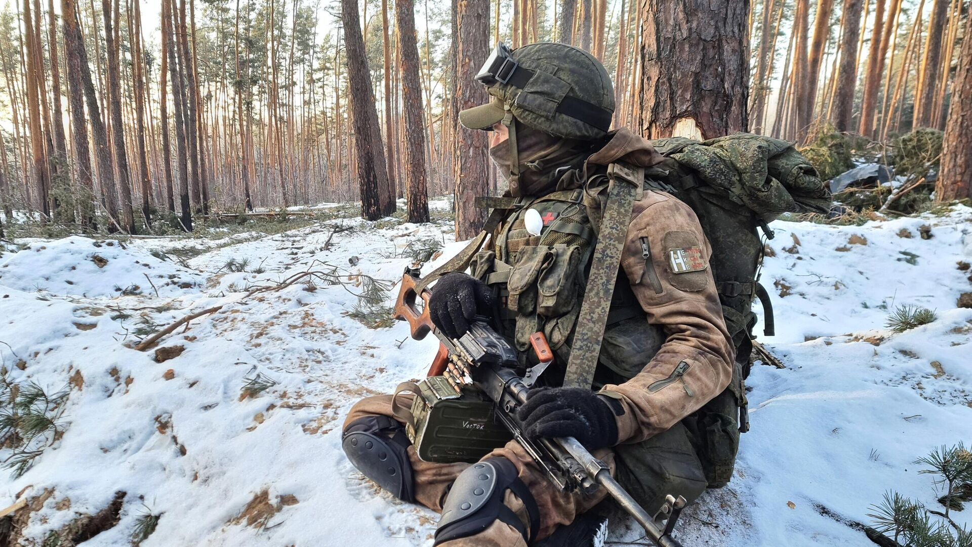 Разведчики Западного военного округа ВС РФ в зоне спецоперации - РИА Новости, 1920, 15.03.2024