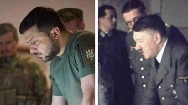 Зеленский и Гитлер