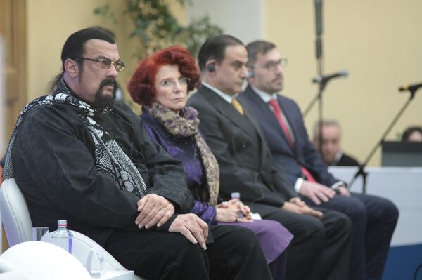 Первое собрание Международного движения русофилов в Москве