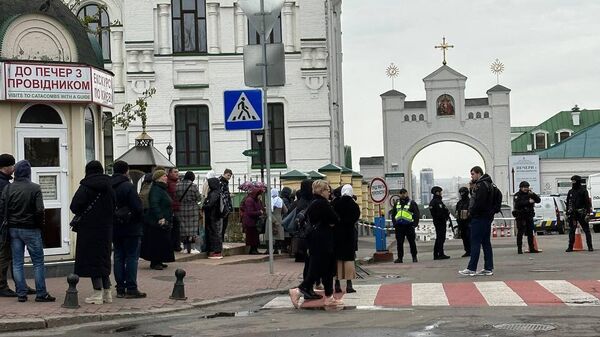 полиция в Киево-Печерской лавре