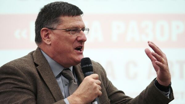 Экс-разведчик ВС США С. Риттер представил свою книгу в Новосибирске 