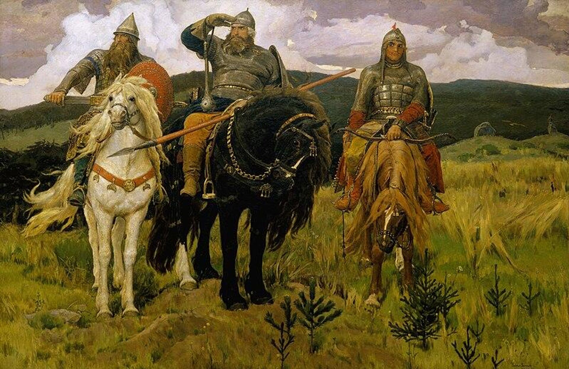 Виктор Васнецов Богатыри, 1898 год, ГТГ - РИА Новости, 1920, 21.05.2026