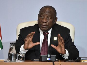 Президент РФ В. Путин на Десятом саммите БРИКС  в ЮАР