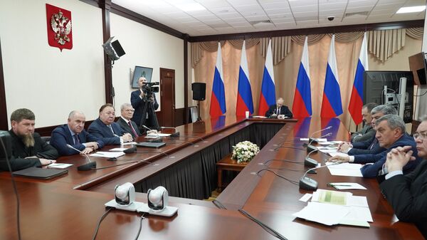 Президент РФ В. Путин провел заседание Совета по межнациональным отношениям