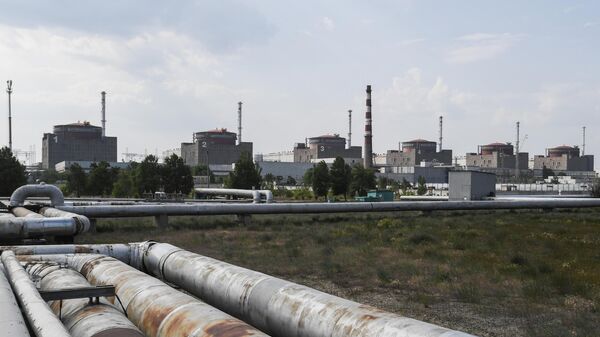 Запорожская АЭС в Энергодаре