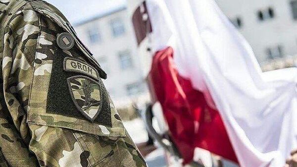нашивка польского спецназа (Jednostka Wojskowa Grom)