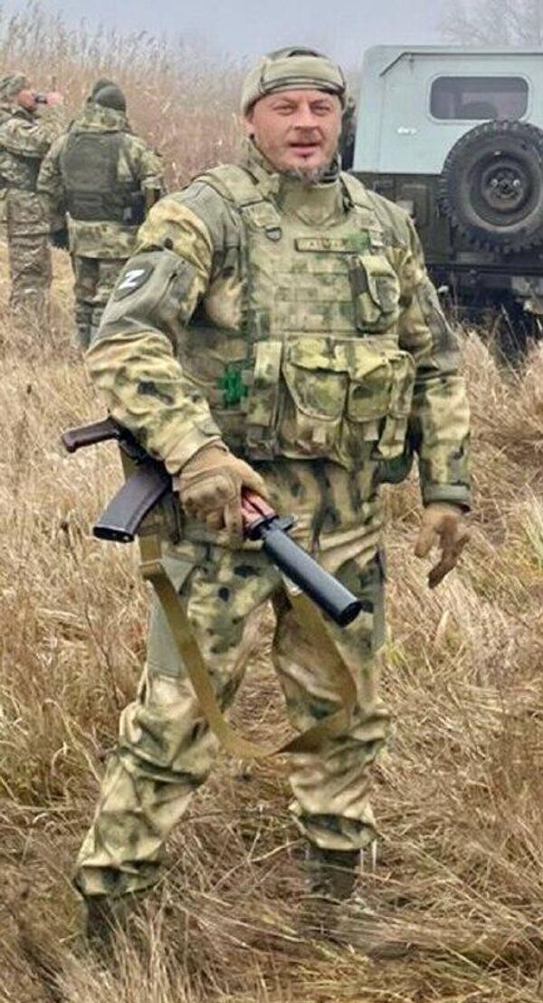 Николай Дьяконов на Кинбурнской косе