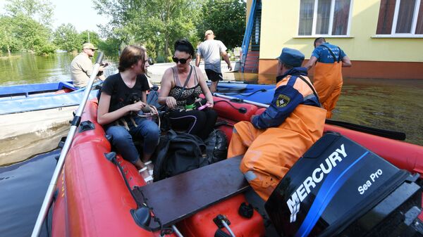 Эвакуационные работы в Херсонской области
