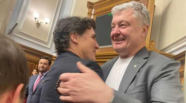 Порошенко и Трюдо