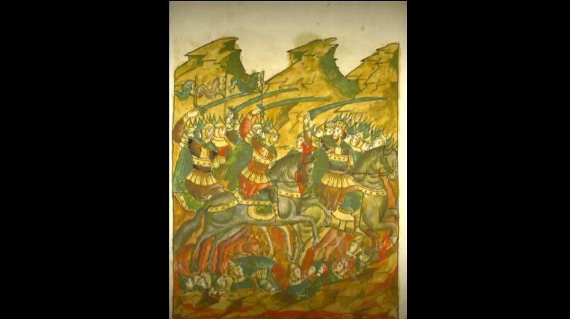 Битва на Калке. Миниатюра Лицевого свода XVI века - РИА Новости, 1920, 15.06.2024