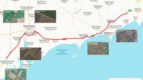 Маршрут в Крым через Запорожскую область