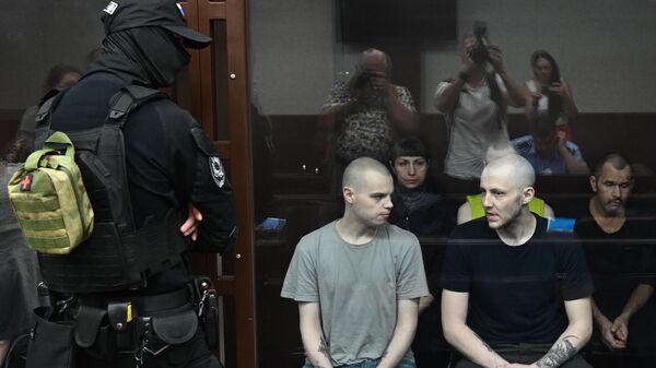 Заседание суда по делу 18 участников украинского нацбатальона