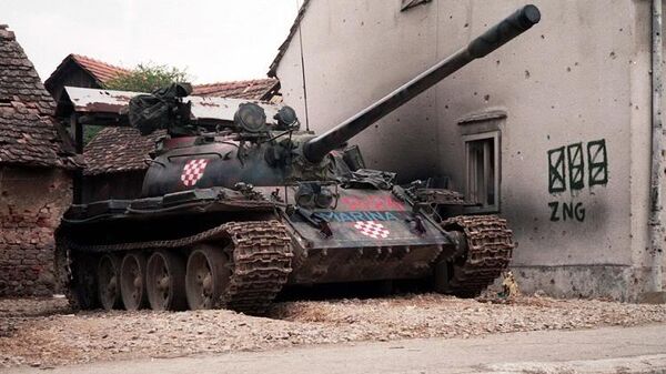 Хорватский танк, 1995 год