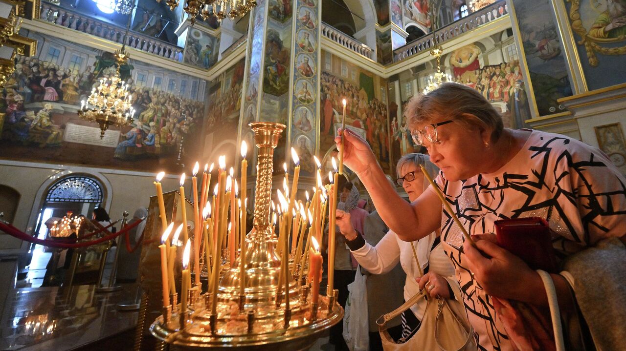 Угощение афонских монахов