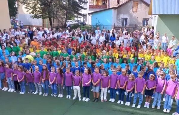 В украинской школе