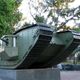 Британский танк Mk. V в Луганске Британский танк Mk. V в Луганске