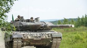 танкисты бундесвера на Leopard 2