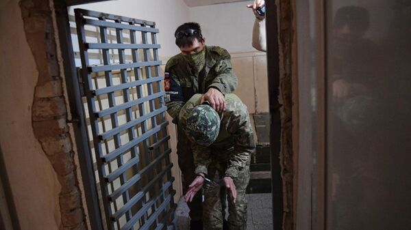 Украинские военнопленные в Запорожской области