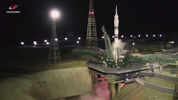 Старт ракеты Союз-2