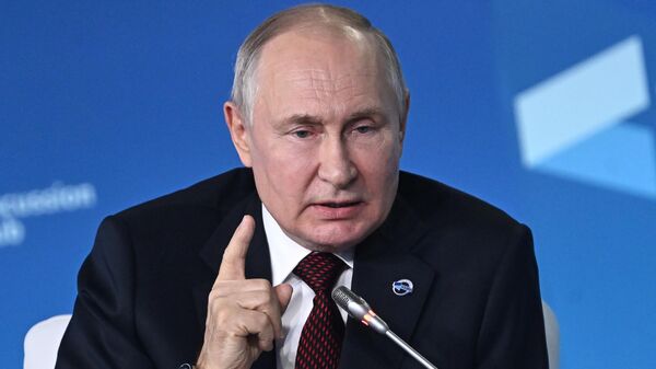 Президент РФ В. Путин принял участие в работе дискуссионного клуба Валдай