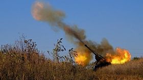 Украинская артиллерия Украинская артиллерия