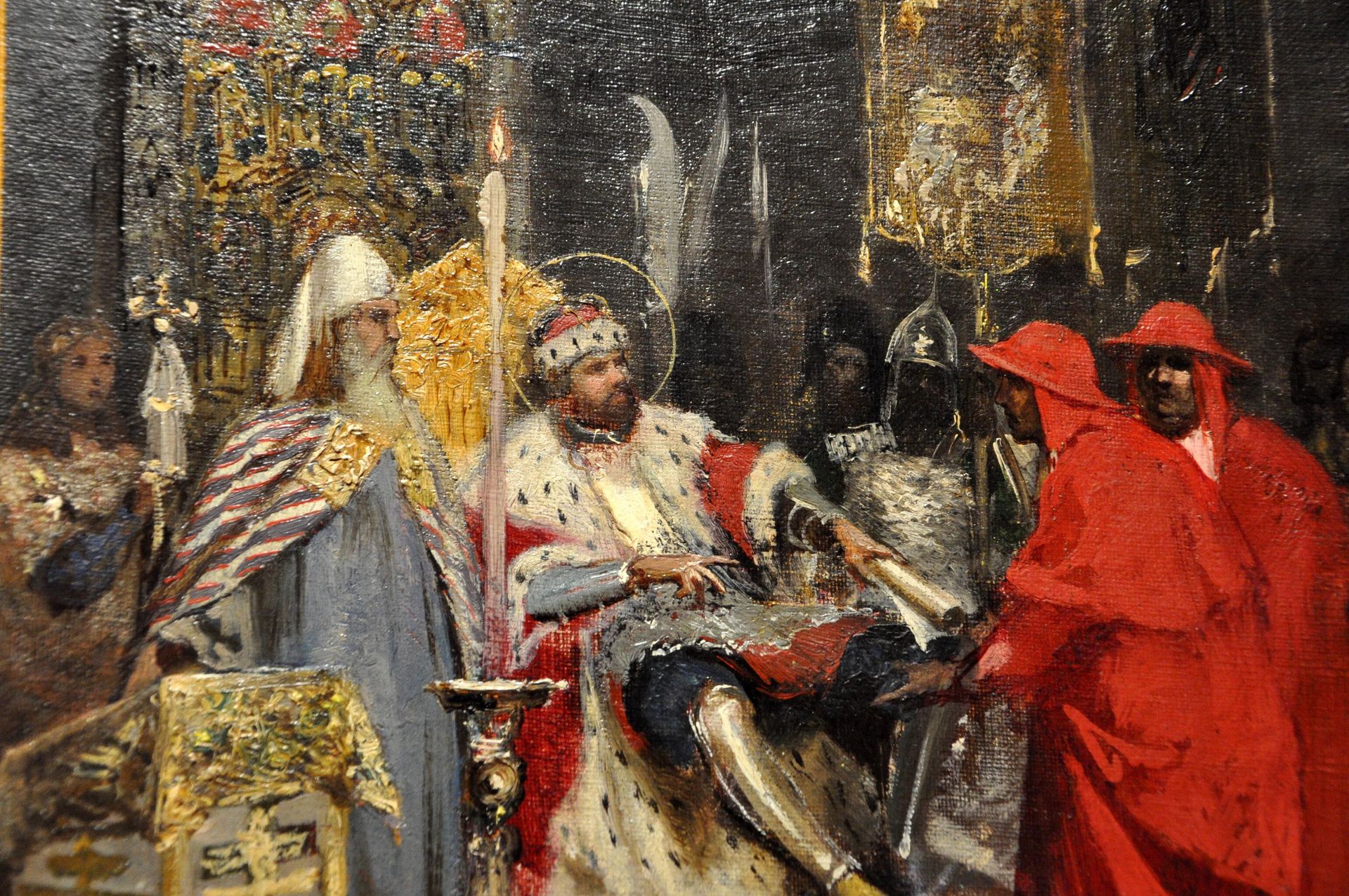 Генрих Семирадский Александр Невский принимает папских легатов. Эскиз. 1876 год, ГРМ Генрих Семирадский Александр Невский принимает папских легатов. Эскиз. 1876 год, ГРМ - РИА Новости, 1920, 11.07.2026