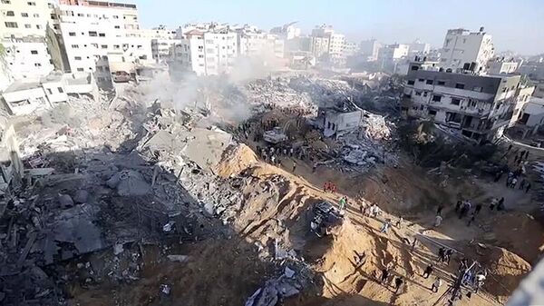 Последствия израильских ударов по Газе