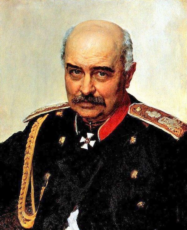 Илья Репин Портрет Михаила Драгомирова, 1889 год