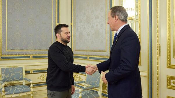 Президент Украины встретился с министром иностранных дел Великобритании