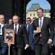 Президент РФ В. Путин принял участие в шествии Бессмертный полк