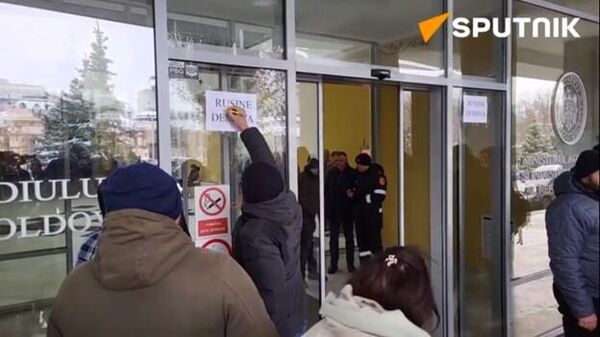 Позор, в отставку! Фермеры Молдавии протестуют против импорта зерна с Украины