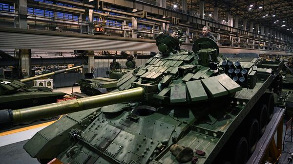 Производство танков на Уралвагонзаводе