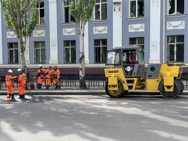 Донецк, ремонтники