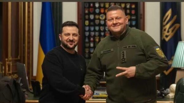 Залужный, Зеленский и ножницы