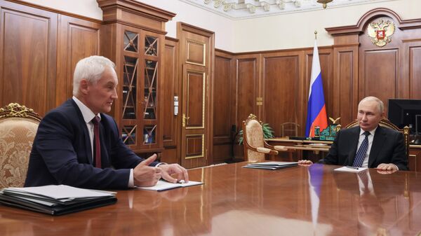 Президент РФ В. Путин провел встречу с первым вице-премьером А. Белоусовым