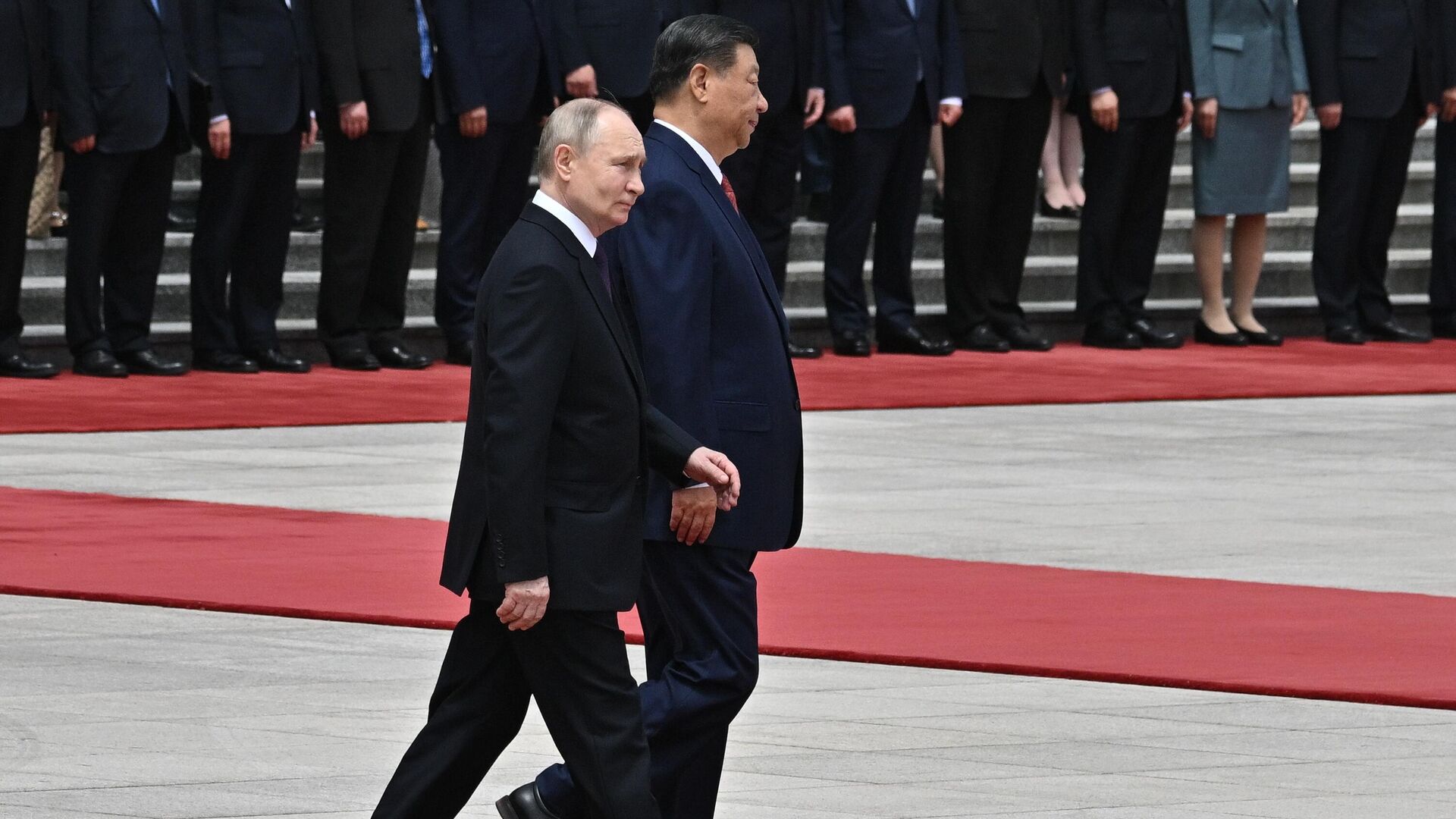 Президент Владимир Путин прибыл в Китай с официальным визитом - РИА Новости, 1920, 23.05.2024