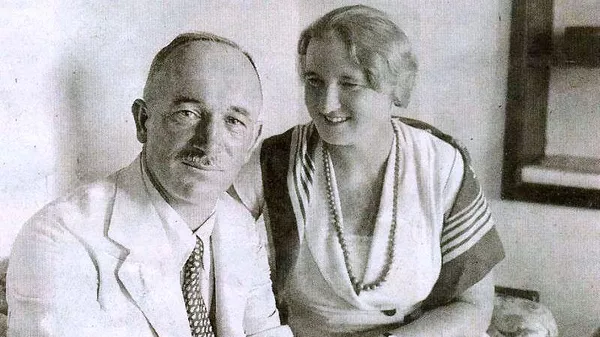 Эдвард Бенеш с женой