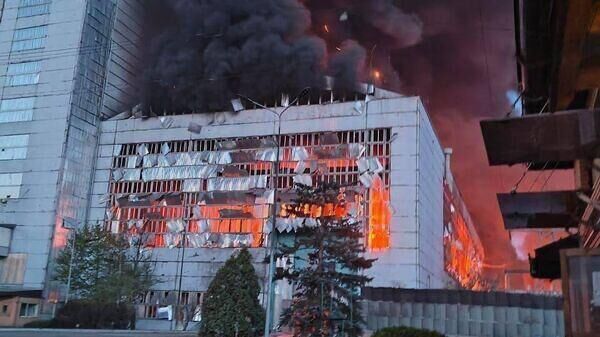пожар на Трипольской ТЭС 