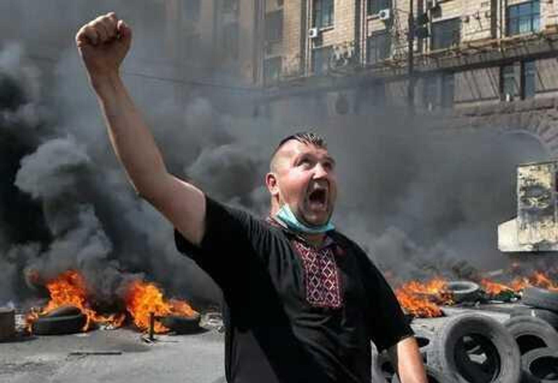 Майдан, вышиванка - РИА Новости, 1920, 11.03.2025