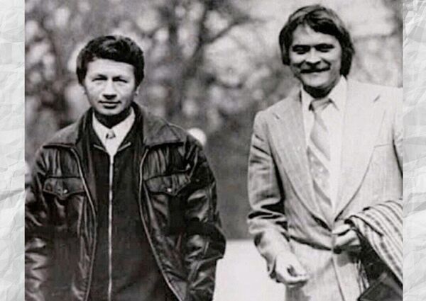 Леонид Быков и Иван Миколайчук
