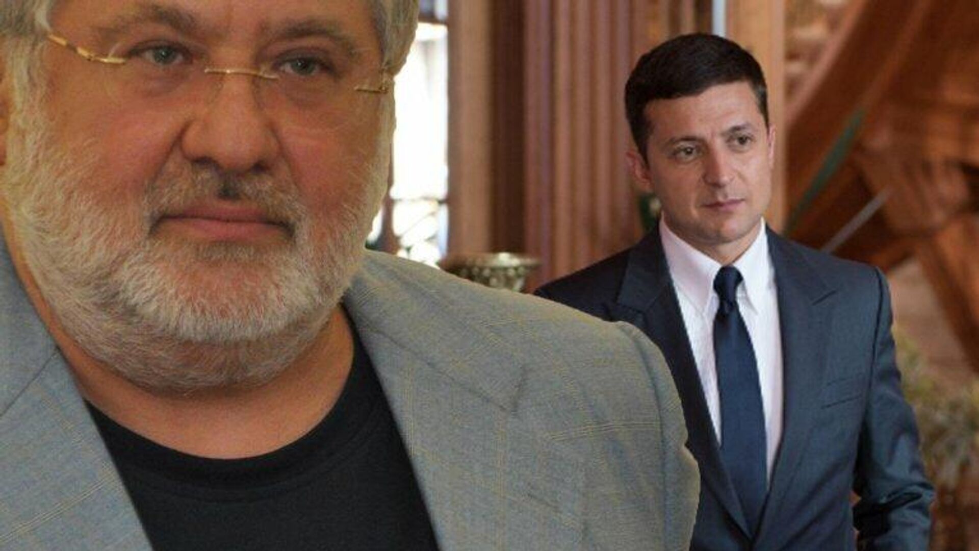 Коломойский и Зеленский - РИА Новости, 1920, 21.06.2024