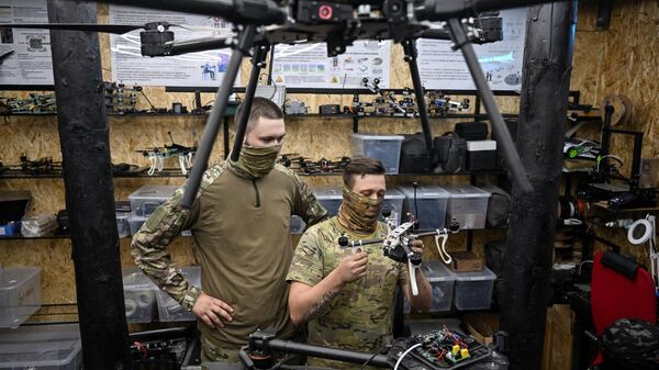 Обучение операторов FPV-дронов группировки Запад на Купянском направлении СВО