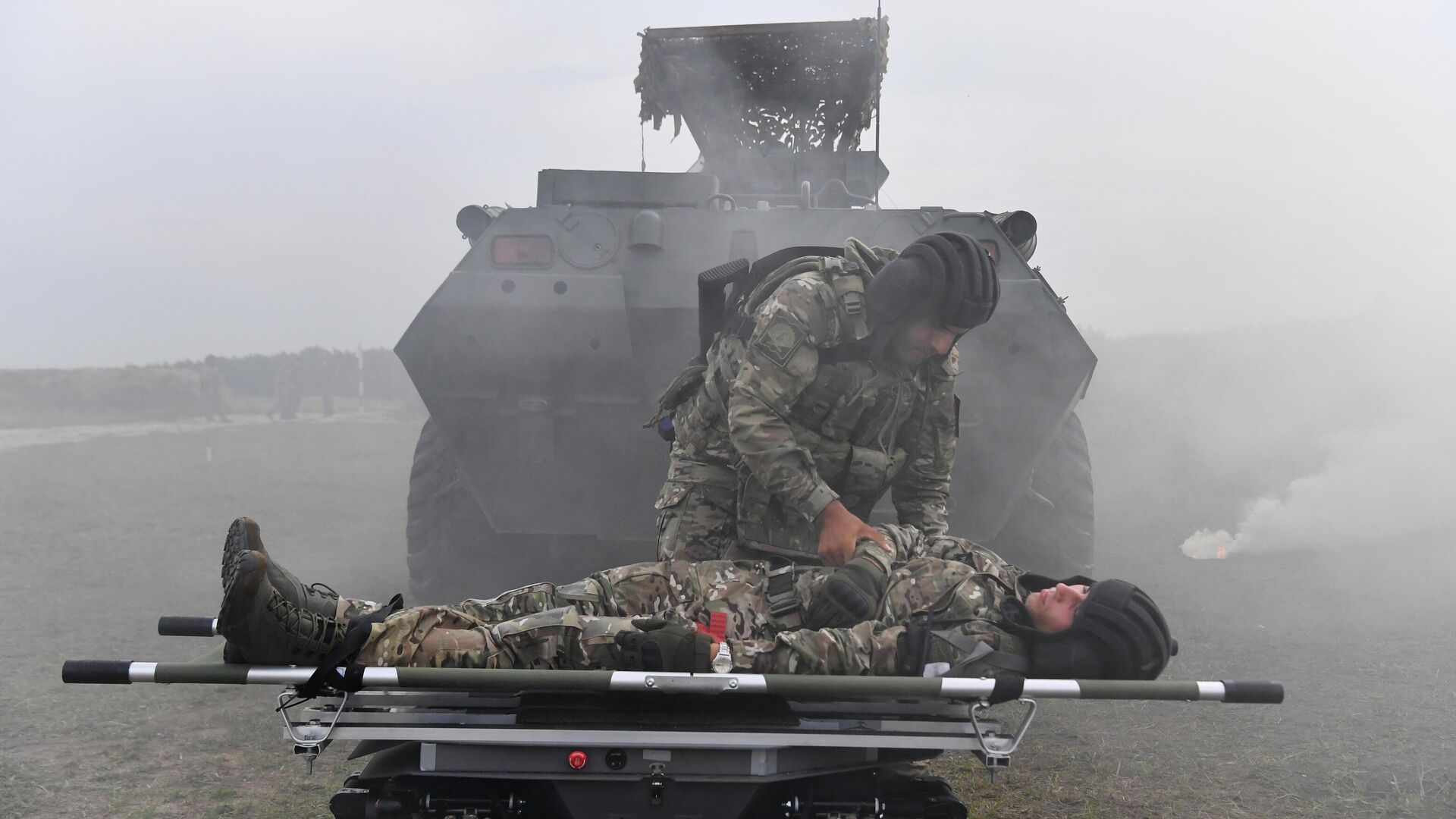 Внедрение передового опыта СВО в программу обучения военных училищ - РИА Новости, 1920, 17.03.2025