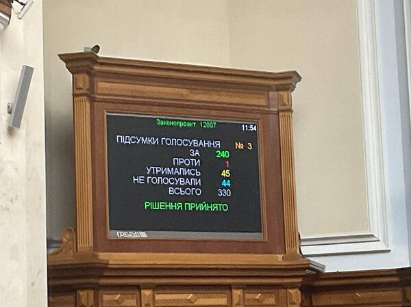 Голосование за отставку Кулебы в Раде